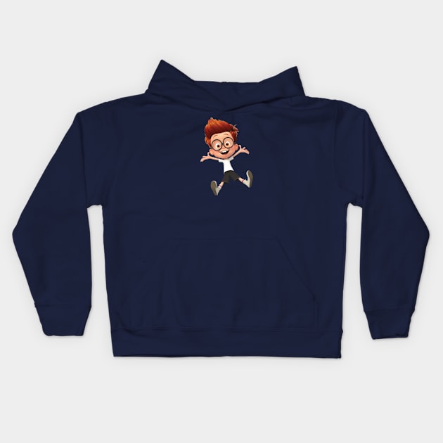 Mr Peabody Kids Hoodie by kareemik